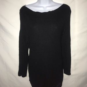 Lauren Ralph Lauren Women Sz Large Black Sweater❤️